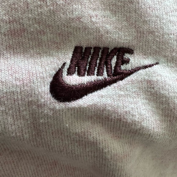 Nike Light Pink Hoodie with Zip - Picture 4 of 5